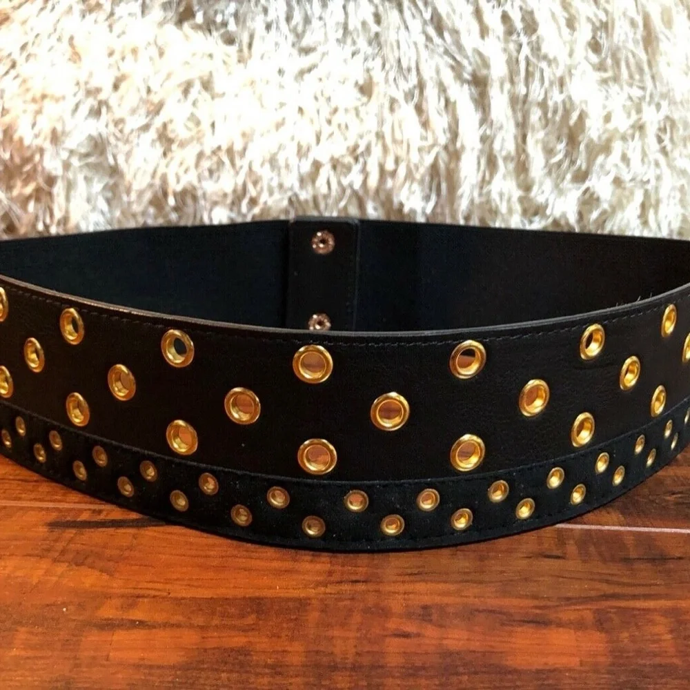 Grommet Steampunk Runway Snap Waist Belt